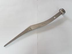 Rasp with Tommy Bar for Bipolar Prosthesis Orthopedic Instrument