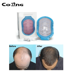 Home Care 650nm Low level Laser Therapy Hair Lose Laser Cap Hair Growth Helmet from COZING MEDICAL