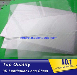 Wholesale 100 lpi 3d lenticular lens sheet PP PET Lenticular Material Plastic Lenticular Sheet For 3D Printing from PLASTIC LENTICULAR TECHNOLOGY LIMITED