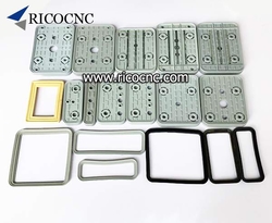 CNC Vacuum rubber Pad Cover Vacuum Cups and Pods Replacement Suction Plates for Homag Weeke Biesse SCM CNC Routers from SUZHOU RICOCNC MACHINERY CO.,LTD