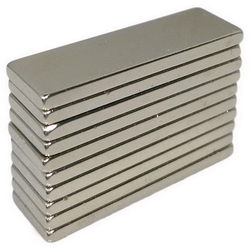 Neodymium Industrial Grade Magnets 30-mm x 10-mm x 1.5-mm