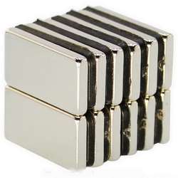 Neodymium Industrial Grade Magnets 40-mm x 20-mm x 3-mm