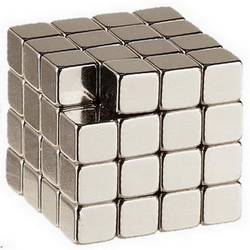 Neodymium Industrial Grade Magnetic Cube 10-mm x 10-mm x 10-mm