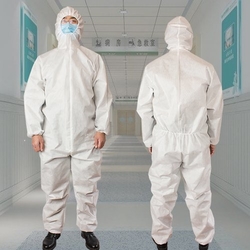 Disposable coverall PPE Suit from DCUBIX TECHNOLOGIES