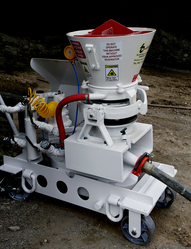 ELECTRIC DRIVEN GUNITE MACHINE