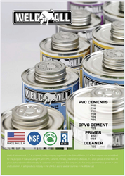 Weld All USA- PVC,CPVC Cement, Primer, Cleaner from ALASKA TRADING LLC