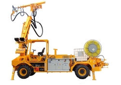 AUTOMATIC SPRAYING MACHINE FOR WATERPROOFING