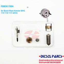 VALVE SET PIEZO INJECTOR F00GX17004 injector control valve for sale from CHINA LUTONG DIESEL PARTS