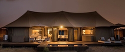  Luxury tents on the Arabian Sea coast