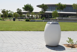 Precast Concrete Litter Bin Manufacturer in Abu Dhabi 