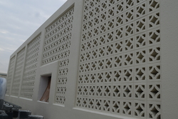 Claustra block supplier in Ras Al Khaima from ALCON CONCRETE PRODUCTS FACTORY LLC