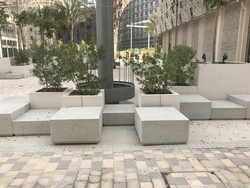 Cast Stone Seat supplier in Kuwait from ALCON CONCRETE PRODUCTS FACTORY LLC