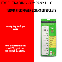  POWER EXTENSION SOCKETS from EXCEL TRADING COMPANY L L C