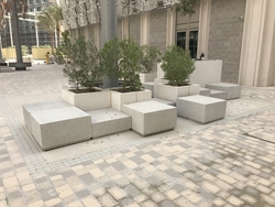 Planter Pot with bench in UAE