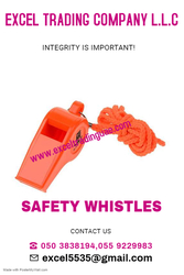 SAFETY WHISTLE  from EXCEL TRADING COMPANY L L C