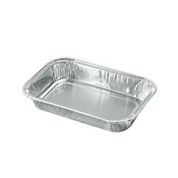 6.3*4.1 Inch 290 ML Foil Containers food packaging containers  takeaway aluminum foil tray and container