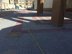 Interlocking concrete pavers supplier in Abu Dhabi