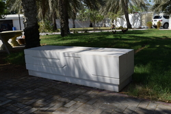 Precast Concrete Bench Supplier in Oman