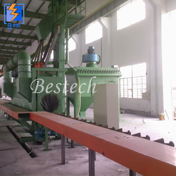 Oil Pipeline Outer Surface Shot Blasting Machine from QINGDAO BESTECH MACHINERY CO.,LTD