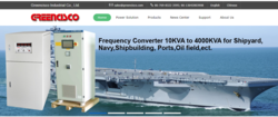 frequency converter for shipyard