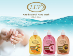 Luv Antibacterial Hand Wash / Oud / Rose  from GULF CENTER COSMETICS MANUFACTURING LLC ( GCCM )