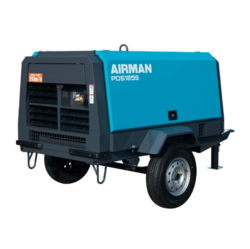 Air compressor for rent from BLUE FIN HEAVY EQUIPMENT RENTAL LLC
