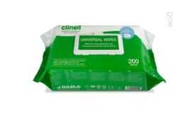 CLINELL UNIVERSAL SANITIZING WIPES 