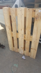 B wooden pallets 