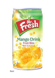 Mr. Fresh Mango Fruit Bite Can /180ml from SRI VARADHARAJA FRUIT PRODUCTS PVT LTD