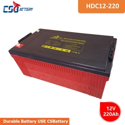  CSBattery 12V220AH Rechargeable lead carbon battery for Emergency-lighting/backup-power-supply/Electric-Wheel-Chair