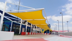 SHADE STRUCTURE from BAIT AL NOKHADA TENTS & FABRIC SHADE FACTORY LLC