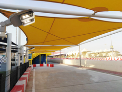TENSILE FABRIC STRUCTURES from BAIT AL NOKHADA TENTS & FABRIC SHADE FACTORY LLC