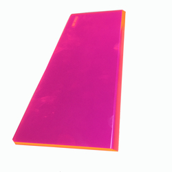 Hot Fluorescent Lucite Cake Scraper Cake Acrylic Scraper Smoother from GLAMON INDUSTRY (SHENZHEN) CO.,LTD.