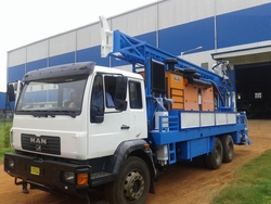 Water well drilling rigs-PDTHR-300 MAN Truck