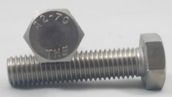 SS304 Stainless Steel Hex Bolts, Nut & Washers ...