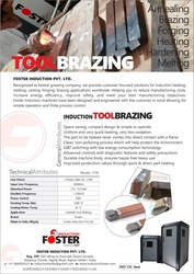 Induction Tool Brazing Machine from FOSTER INDUCTION PRIVATE LIMITED