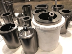 High-Density Graphite Crucible, Gold and Silve ...