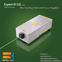 RFH 35W green laser for internal carving of Chang'e to the moon on glass from SHENZHEN RFH LASER TECHNOLOGY CO., LTD.