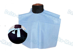 Delta-Medi 3 Ply Colorful Patient Disposable Dental Bibs Waterproof With Tie On from SHANDONG DELTA-MEDI CO., LTD