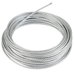 	SS WIRE ROPE. 6 MM. GRADE 316. 200 M/ ROLL