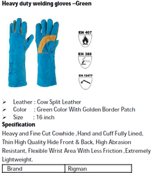 WELDING GLOVES  from EXCEL TRADING COMPANY L L C