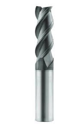 HSS and solid carbide End Mill 3 Flute Stander