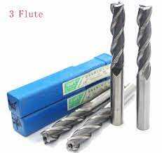 HSS and Solid Carbide End Mill 3 Flute Extra Long