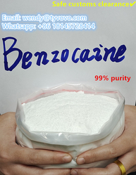 no customs issues 99% purity Benzocaine/Benzocaina powder wholesale 