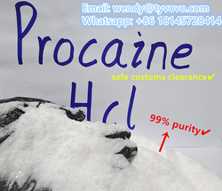99% purity no customs issues Procaine hydrochloride/Procaina hydrochloride powder wholesale  from GUANGZHOU TENGYUE CHEMICAL CO., LTD.