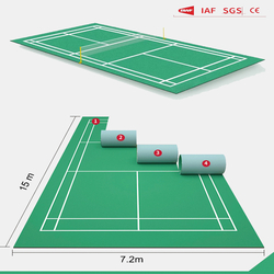 FLOORS PVC badminton court surface