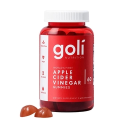 Goli Nutrition Apple Cider Vinegar Gummy Vitamins, 300 g, 60 Pieces from NUTRITION AE AND SUPPLEMENTS DUBAI