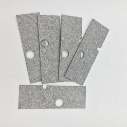 High corrosion resistance titanium fiber felt for hydrogen cell stack