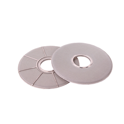 8.75inch stainless steel filter disc for high viscosity melt filtration