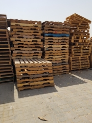 pallets wooden used  from DUBAI PALLETS
